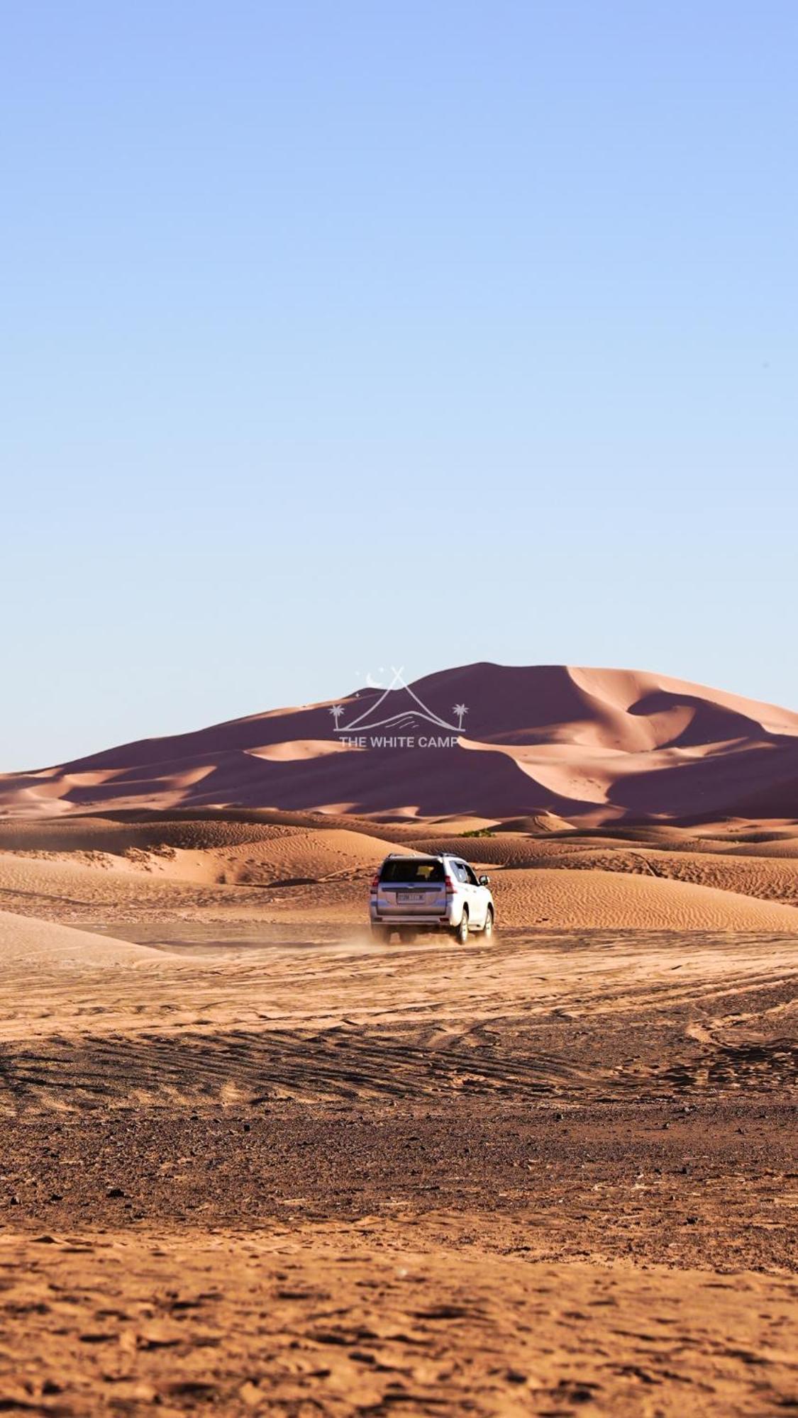 The White Camp - Your Merzouga Luxury Desert Camp & Erg Chebbi Dunes Camel Riding Bagian luar foto